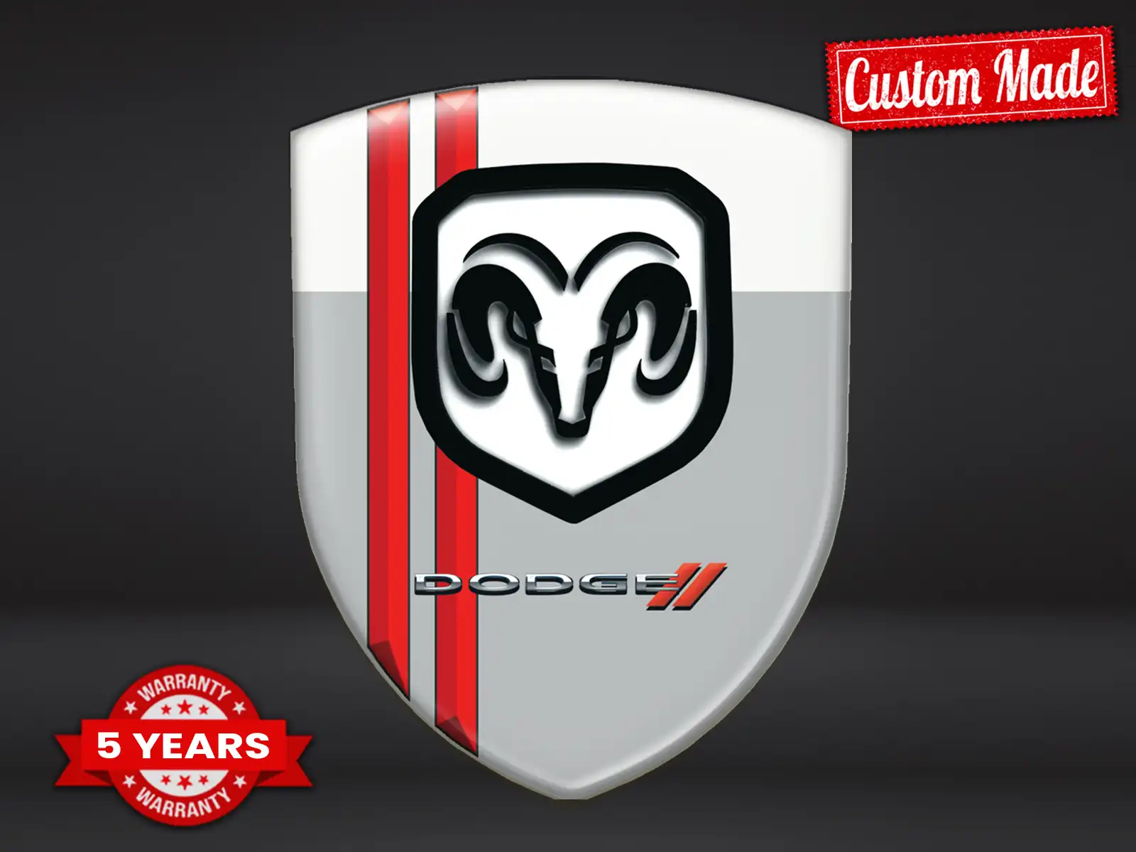 Dodge Autoaufkleber Edition Stilvoll Exklusiv